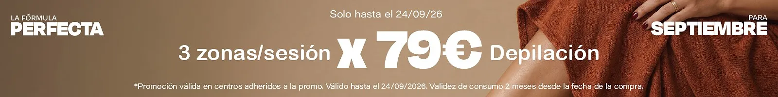 Promo 3 zonas/sesion x79 - Sep. 2026