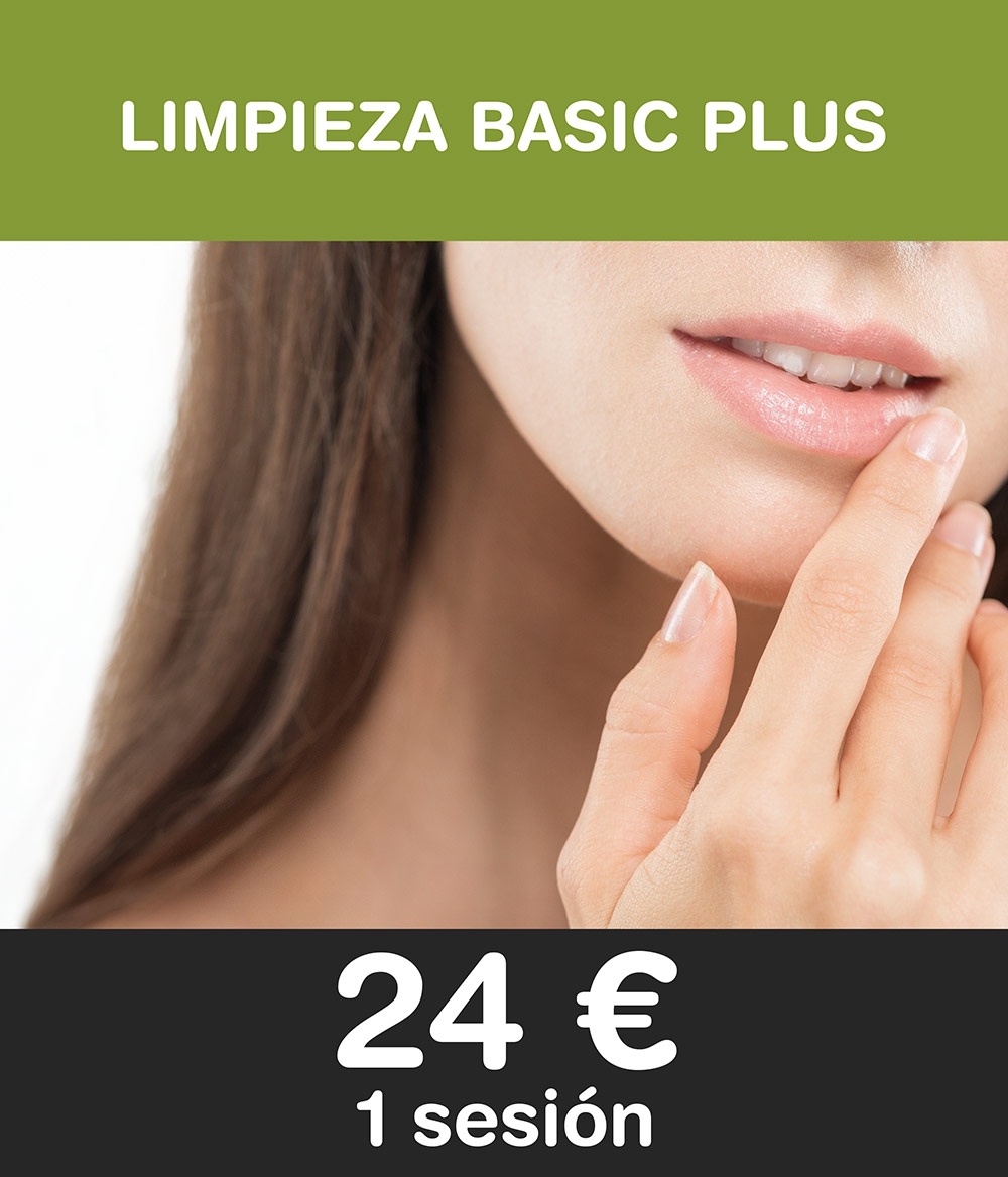 1 Limpieza Facial Basic Plus: 24 €