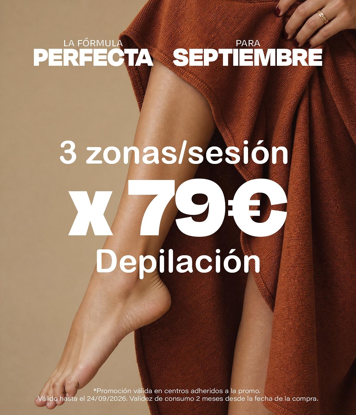 3 zonas/sesión x 79 €